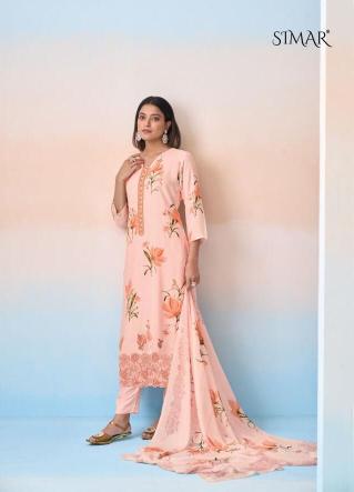 Glossy simar saaras cotton dress material wholesale